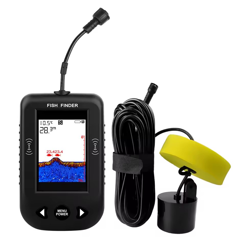 Fish Finder Portable - Alarme 100M Sonar Portable détecteur de