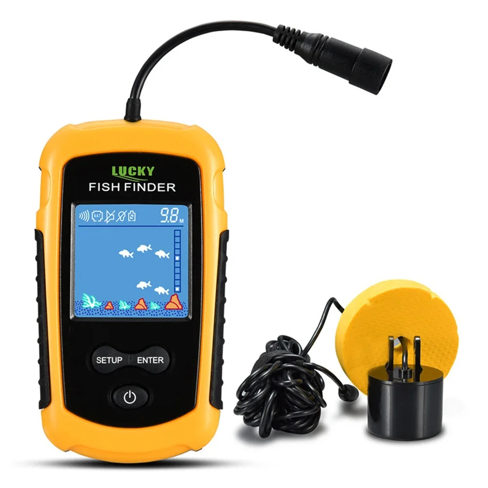 Fish Finder Portable - Lucky LCD écran couleur Portable filaire