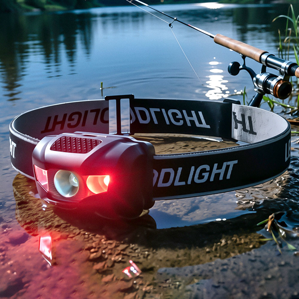 Fish Finder Battery - Nouvelle lampe frontale de pêche 4