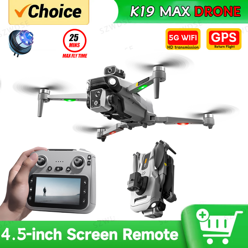 Drone GPS K19 MAX 2026 avec ca - Fishing Gps avis et prix
