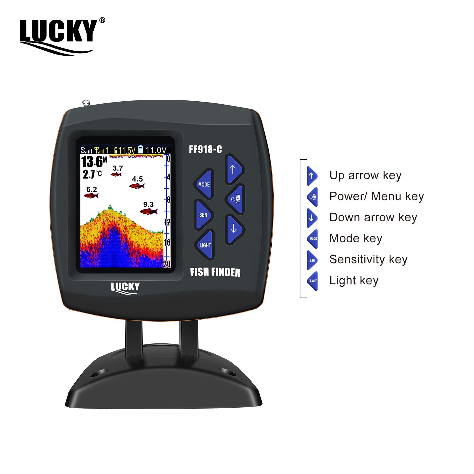 Bateau télécommandé sans fil L - Fish Finder Transducer avis et prix