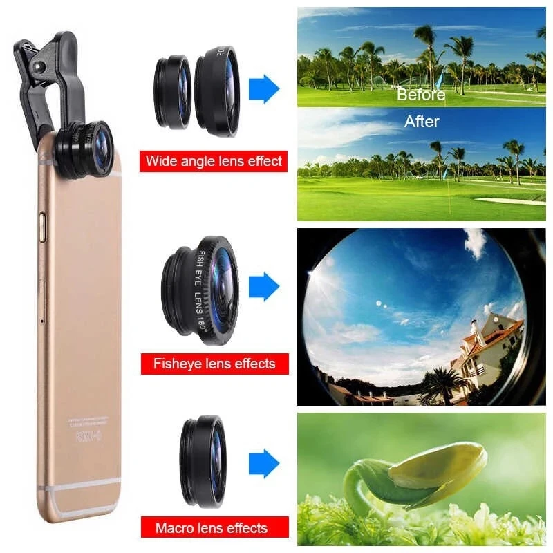 Objectif de téléphone 3 en 1 F - Fishing Camera avis et prix