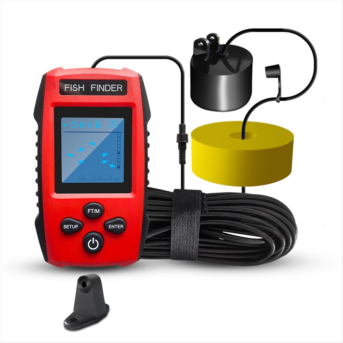 Détecteur de poisson LCD coule - Fish Finder Transducer avis et prix